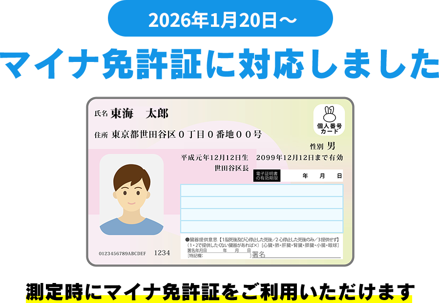 かざす、はかる、残すわずか7秒、社員証でアルコールチェックALC-mini