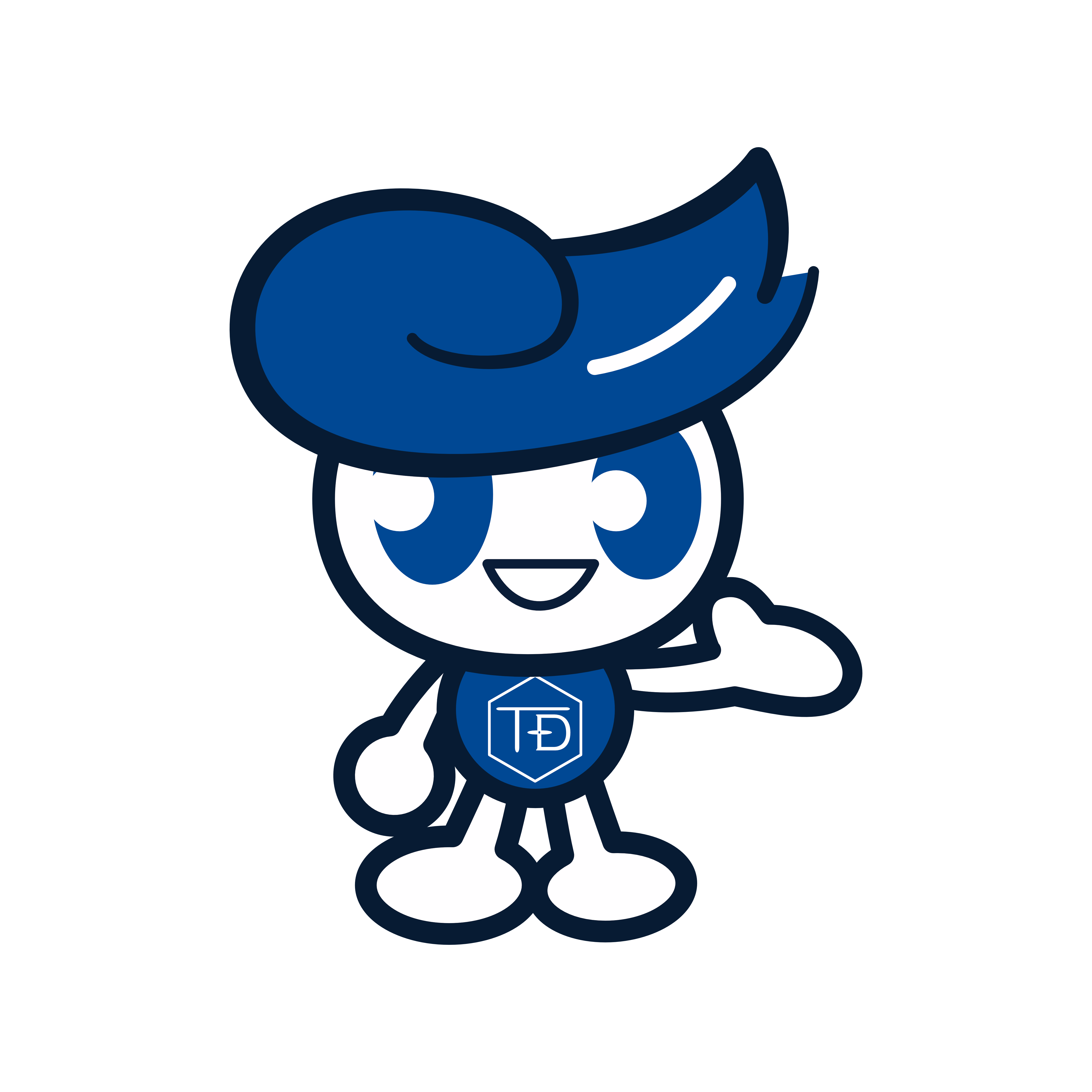 東海電子公式キャラクター　T.D.（ティディー）